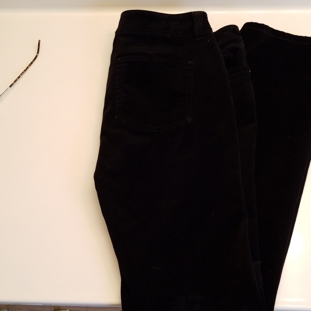White house Black market velvet jeans